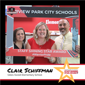 Clair Schiffman Wins Shining Star Award