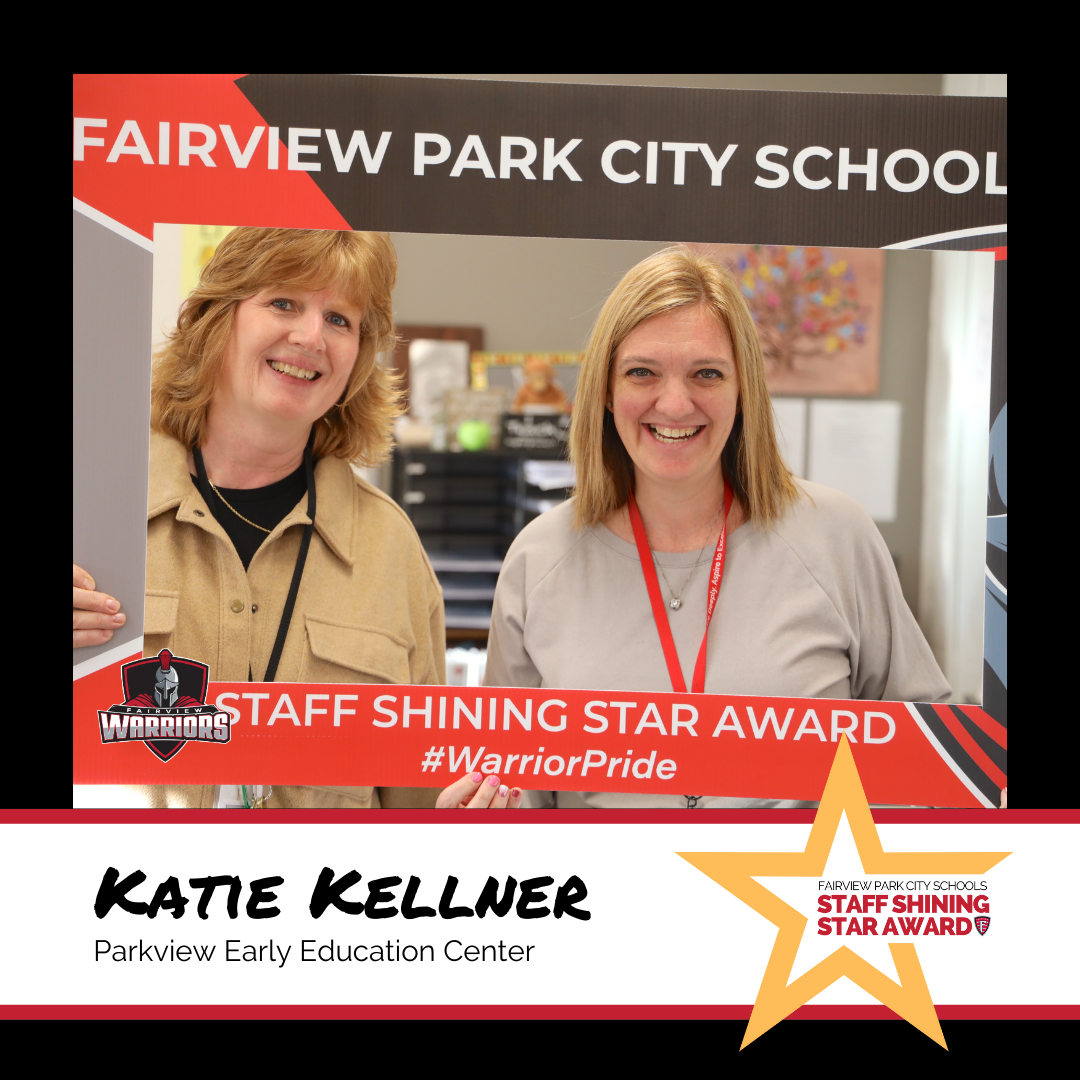 Staff Shining Star Award Winner Katie Kellner