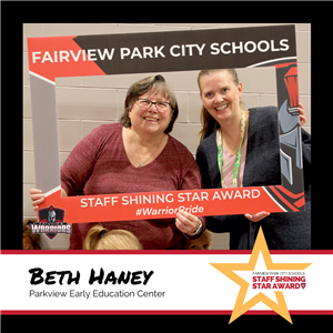  Staff Shining Star Award Winner Beth Haney