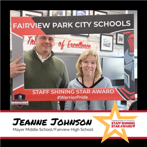  Staff Shining Star Award Winner Jeanne Johnson