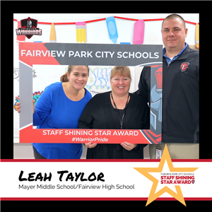 Staff Shining Star Leah Taylor