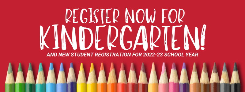 Register Now for Kindergarten