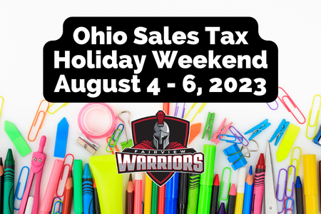  Ohio's Sales Tax Holiday Weekend