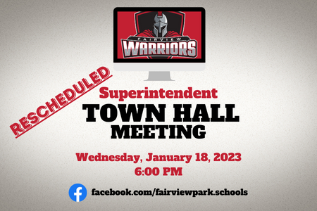  Rescheduled Town Hall Meeting