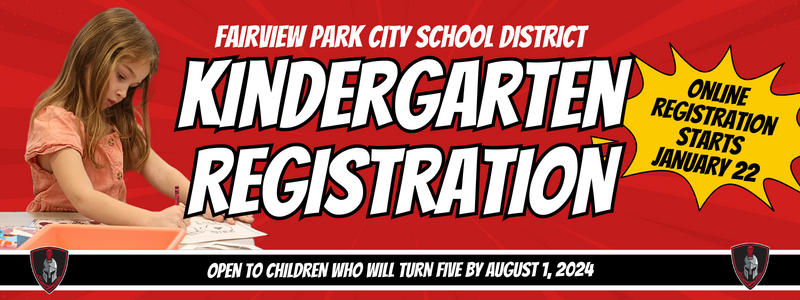 Kindergarten Registration 2024 artwork