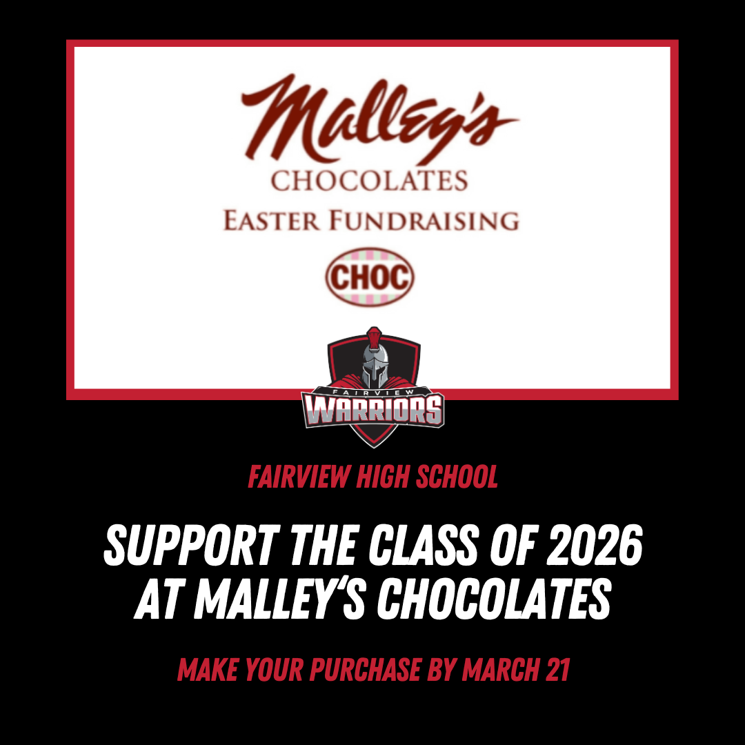  Class of 2026 Fundraiser at Malley's Chocolates